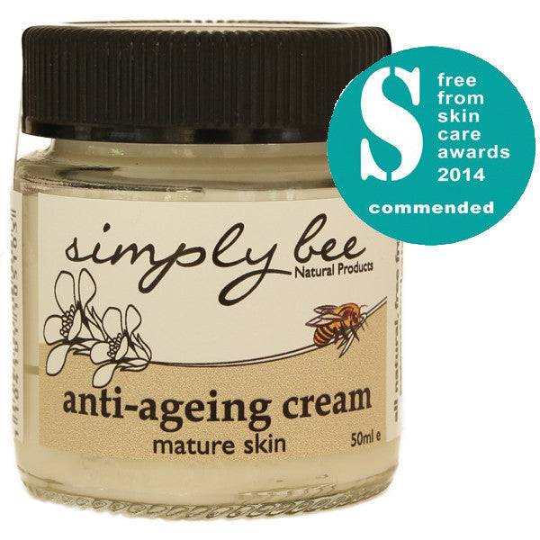 Simply Bee Anti-Ageing Cream - 50ml FreeFromSkincareAward 