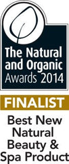 The Natural & Organics award 2014-Best New Natural Beauty and Spa Product